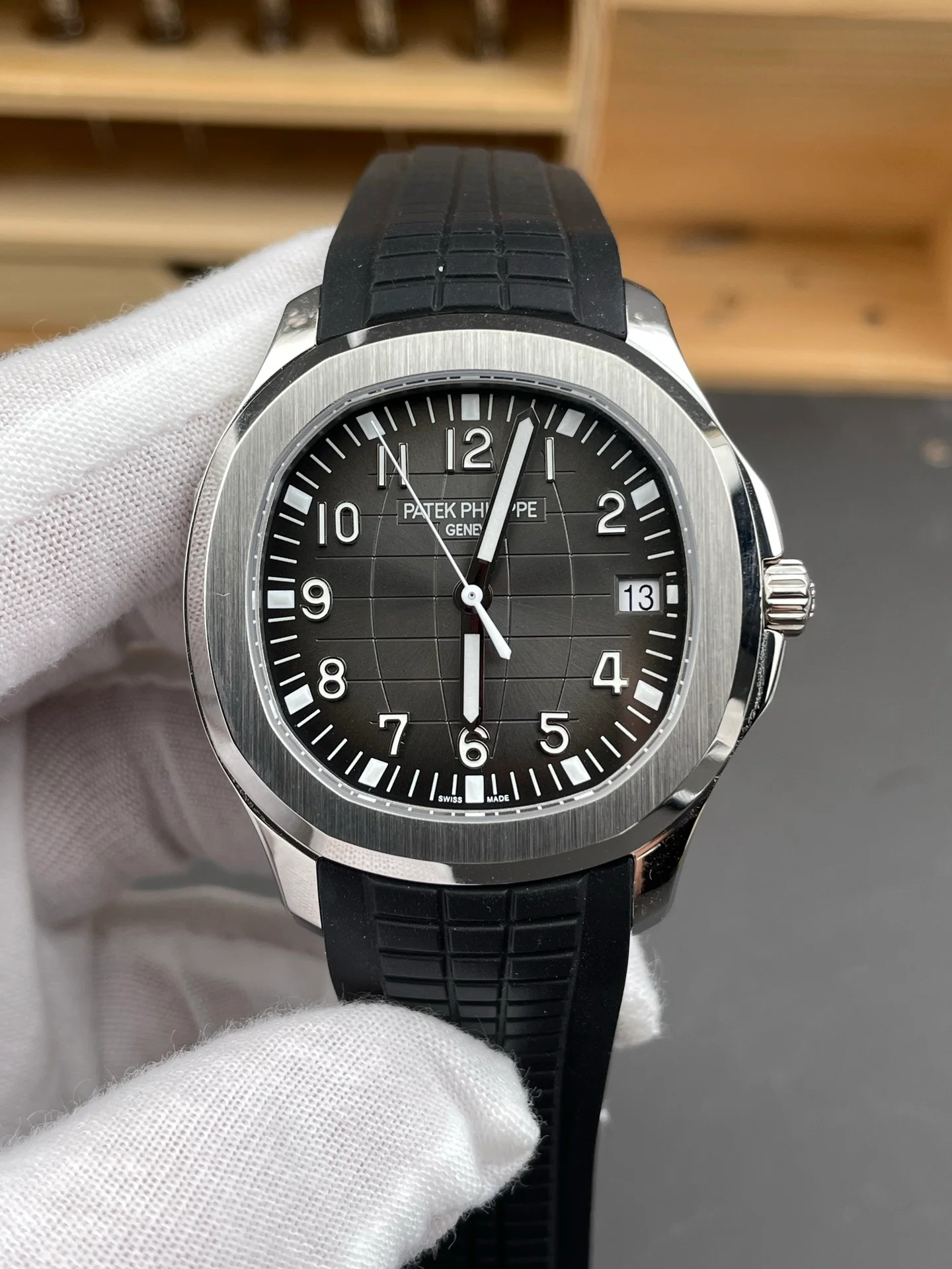 Patek Aquanaut 5167A Black Dial