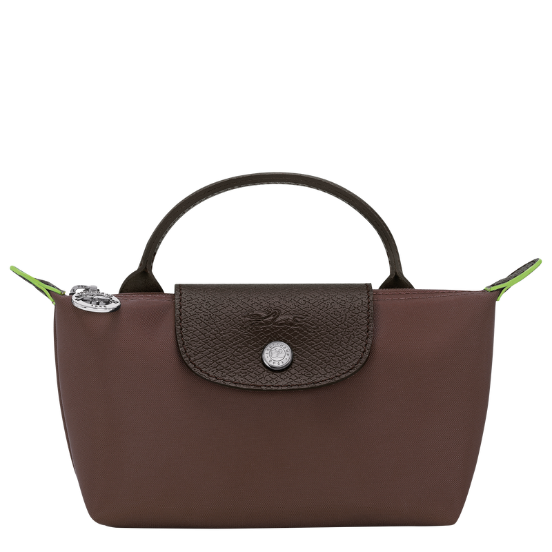 Le Pliage Green Pouch with handle