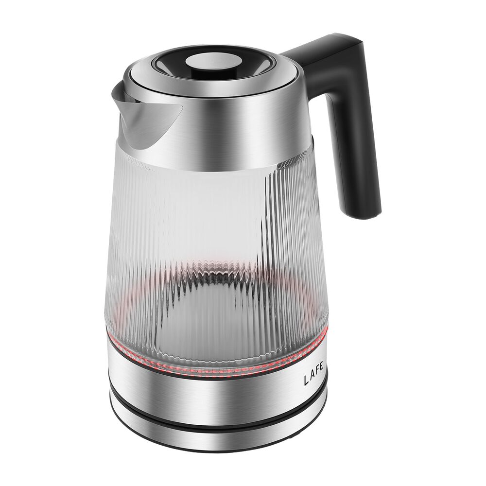 LAFE Czajnik elektryczny szklany Lafe Crystal Glass, 1,8 l, 2200 W, z regulacją temperatury