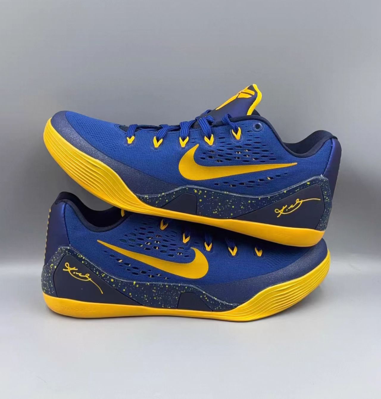 Nike Kobe 9 EM "Blue Yellow"