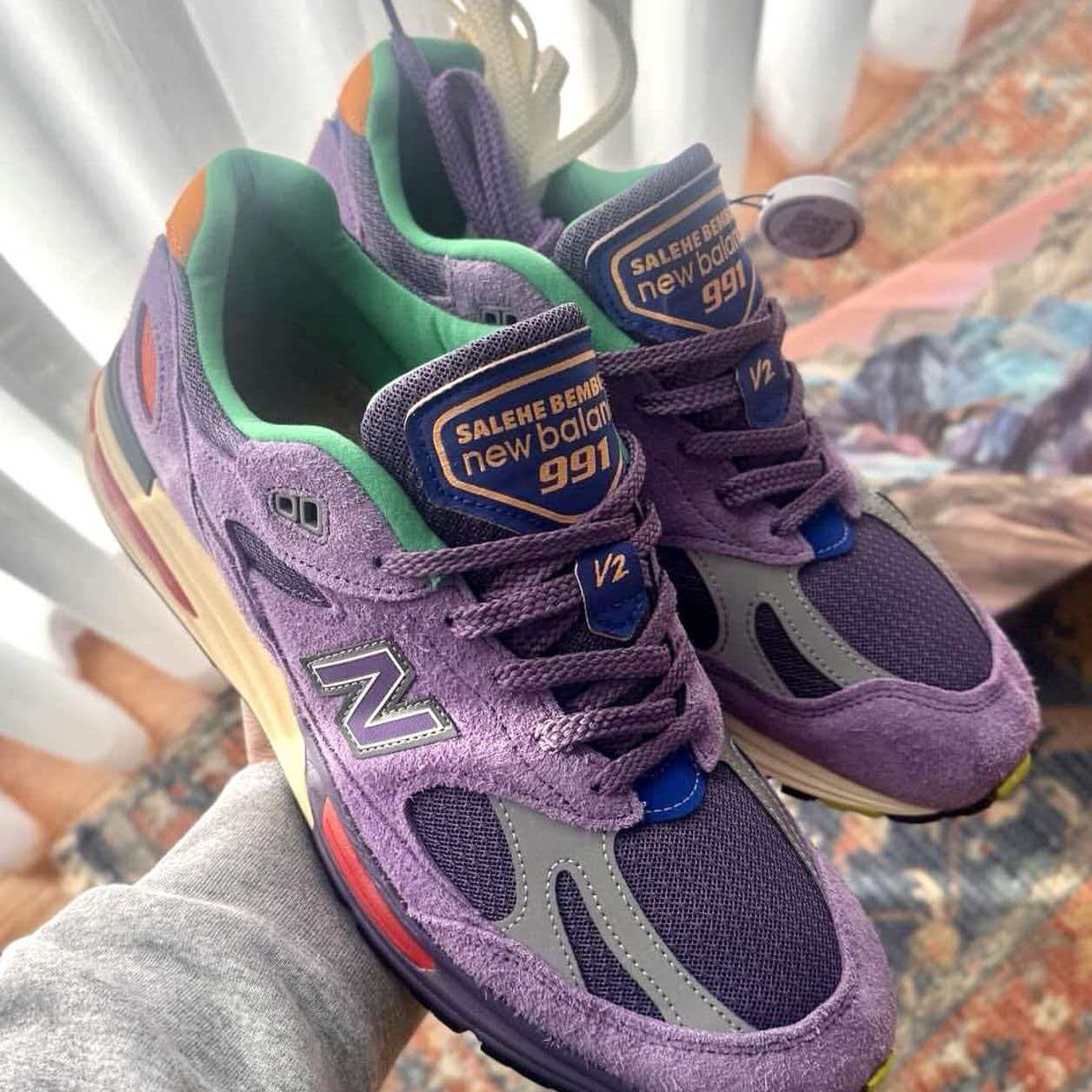 Salehe Bembury × New Balance 991v2 Made in England 'Colors Be The Palette'