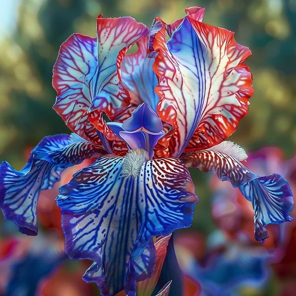 Black Starry Night-Rare Iris Bulbs⚜️