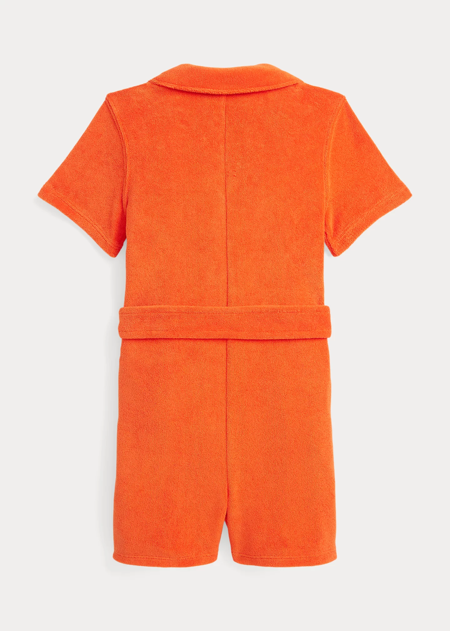Belted Terry Romper