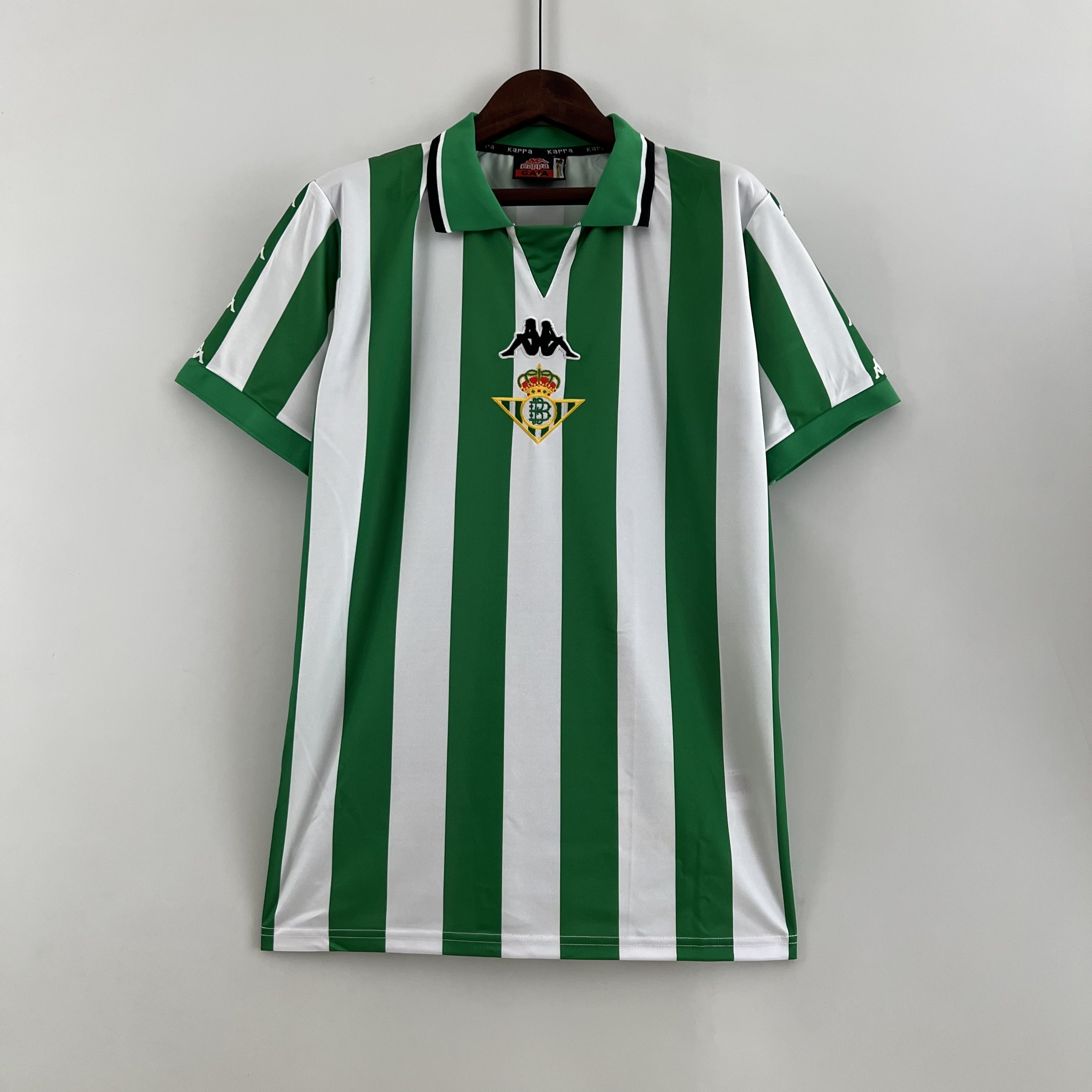 Real Betis Retro Jersey Home Soccer Shirt 1999/00