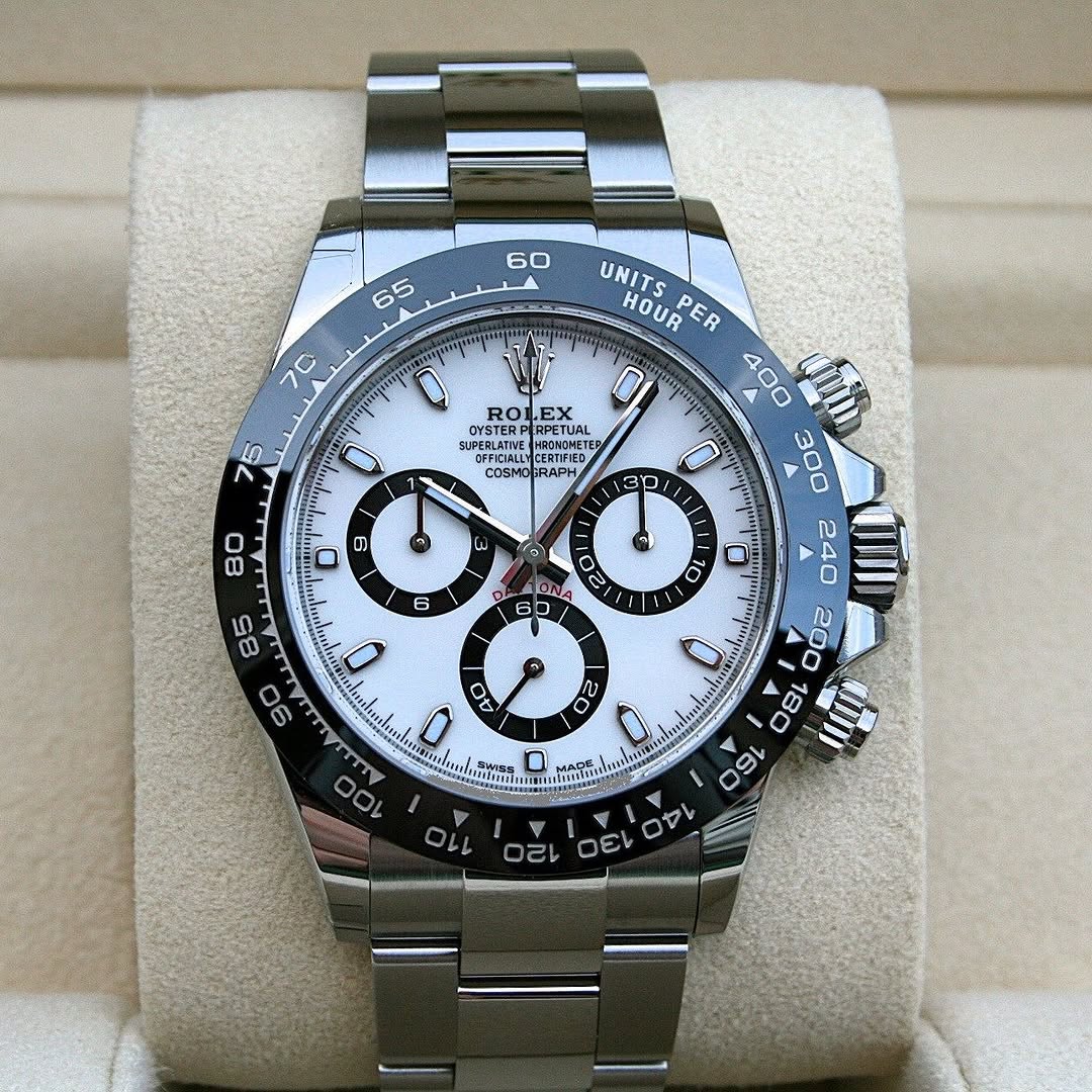 [2026 Mirror Grade]Rolex Daytona 40mm Stainless Steel Panda Dial  m126500ln-0001