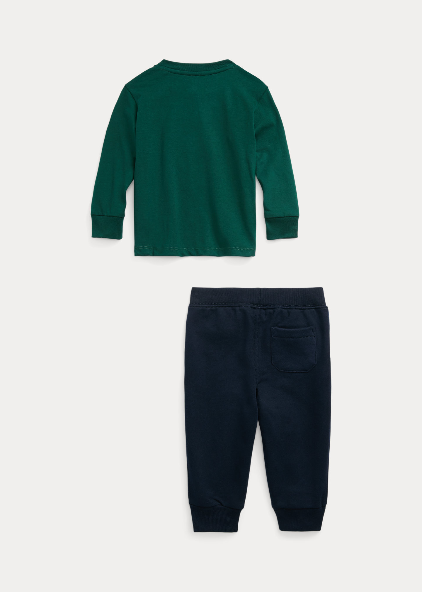 Big Pony Jersey Tee & Fleece Pant Set