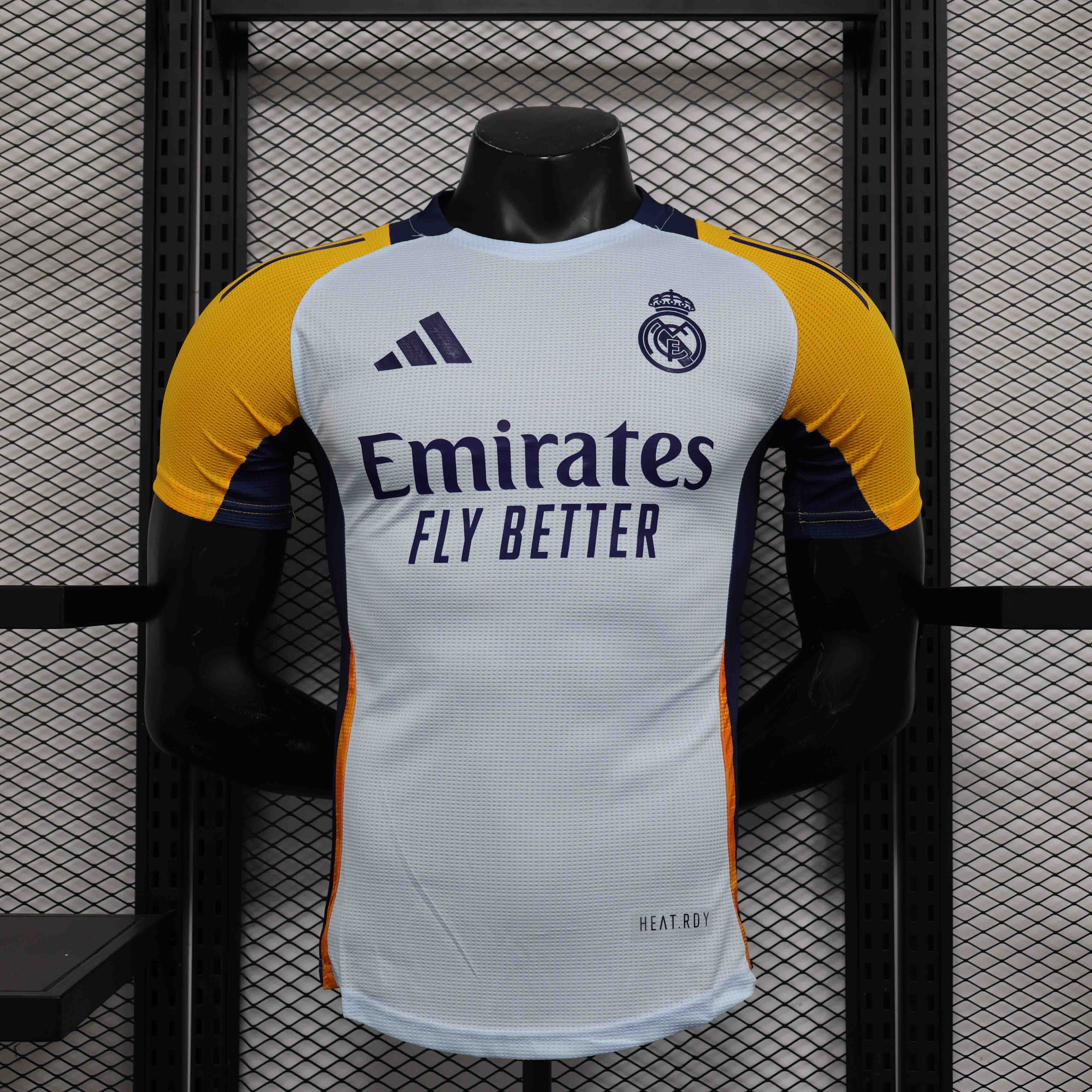 Real Madrid Authentic Soccer Jersey Training Shirt 2024/25