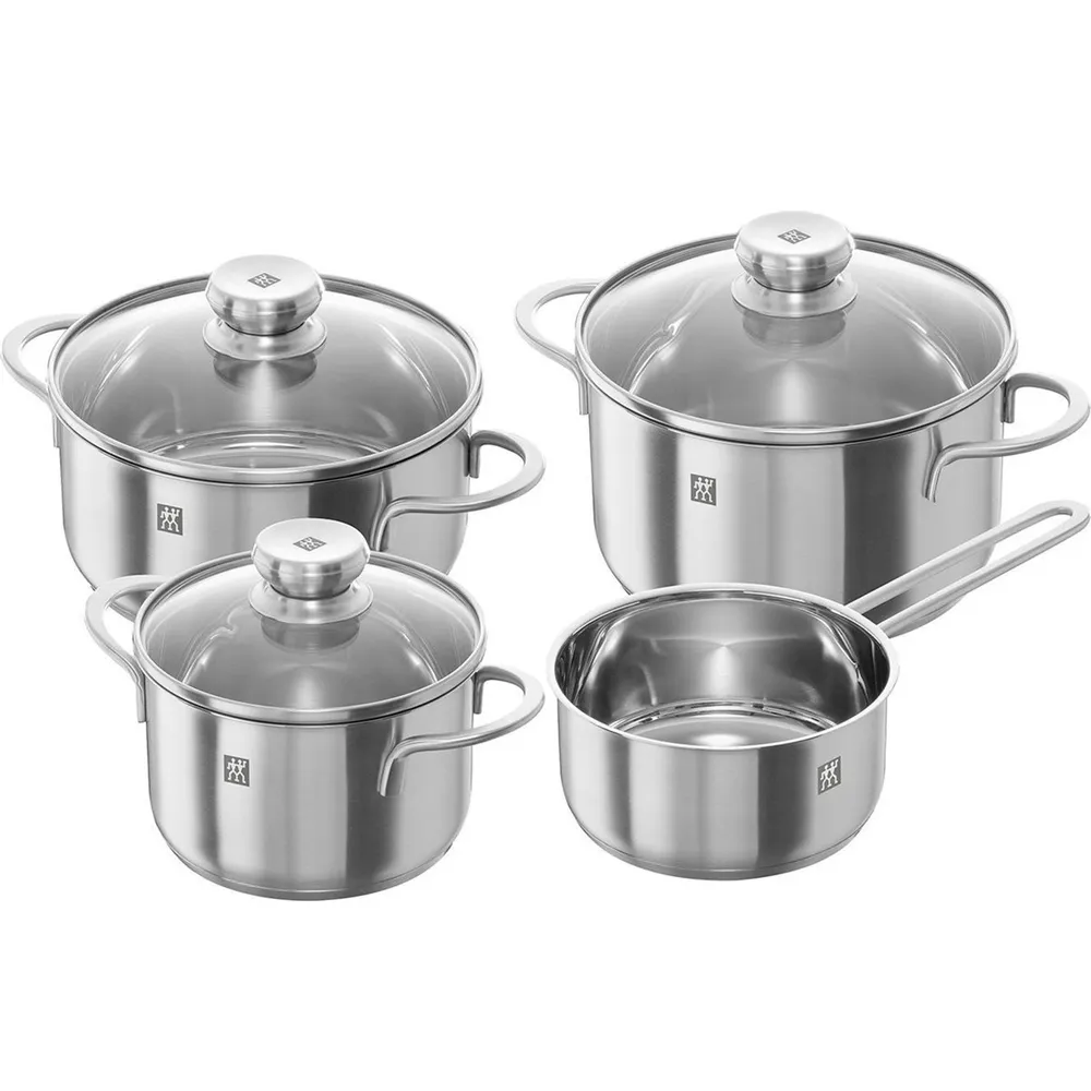 Zwilling Nova 4-Piece Stainless Steel Cookware Set