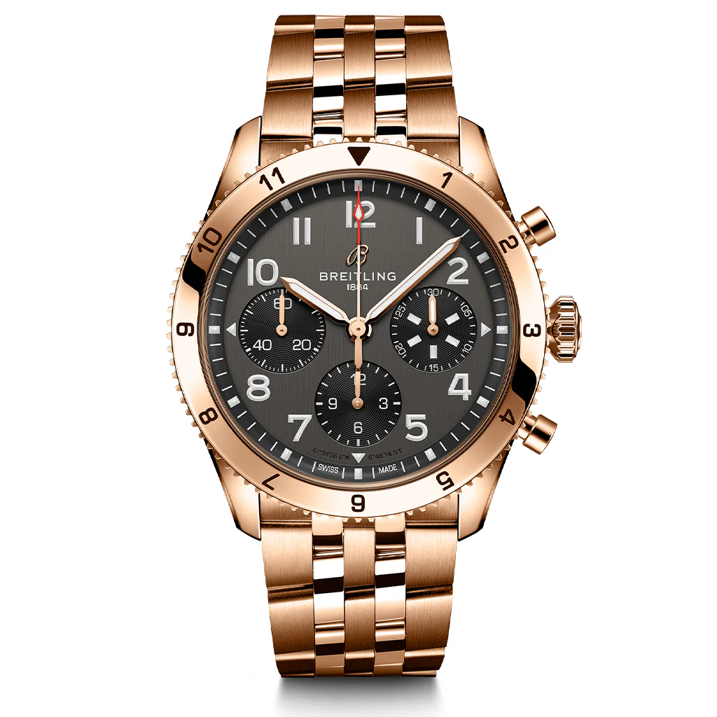 [2026 Mirror Grade]Classic AVI Chronograph 42 P-51 Mustang R233801A1B1R1