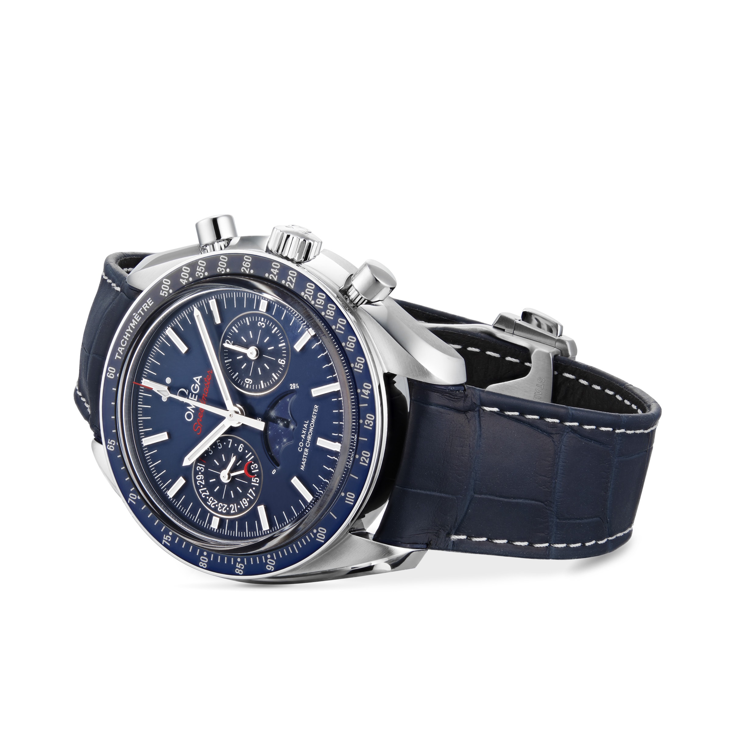 [2026 Mirror Grade]Omega Speedmaster Moonphase Co-Axial Master Chronometer Chronograph Mens Watch-P17331295