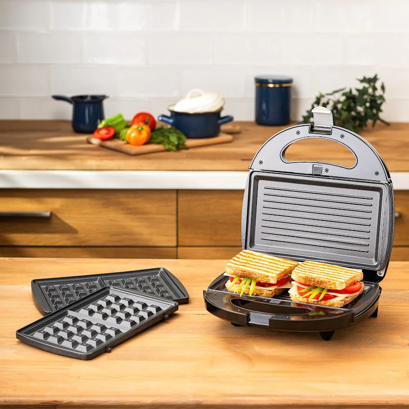 Homend Toastbuster 1322H Grille-pain Sandwich Noir