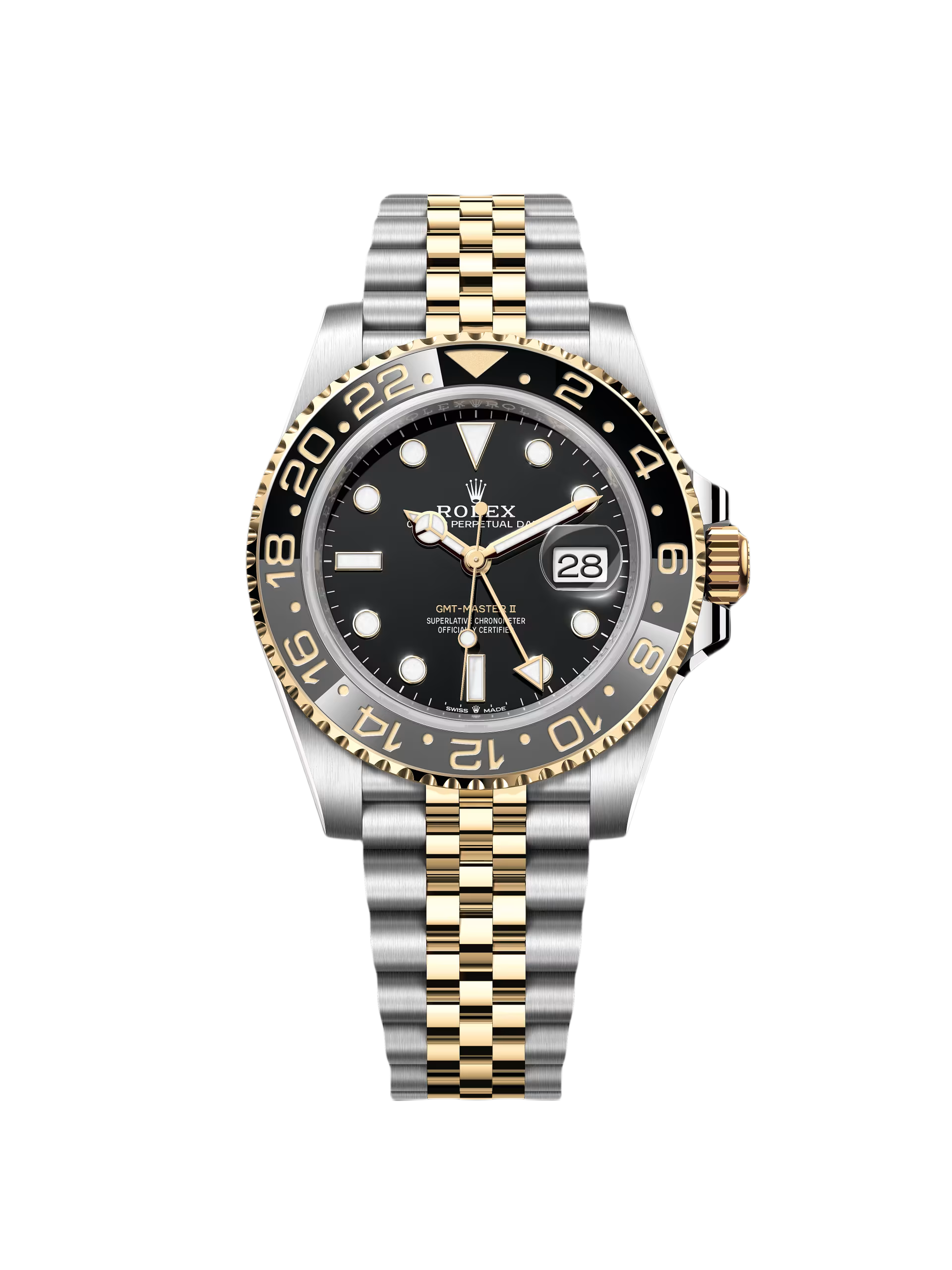 [2026 Mirror Grade]Rolex 126713GRNR GMT-Master II Black Dial Two-Tone 40mm Watch