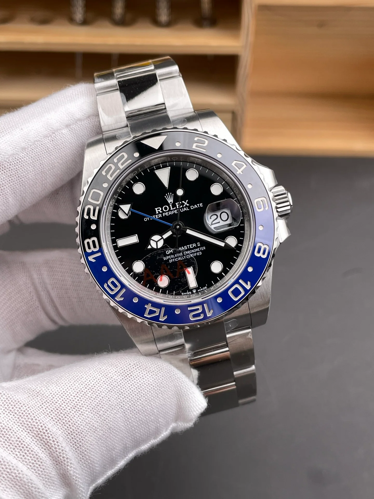 GMT Batman Bezel