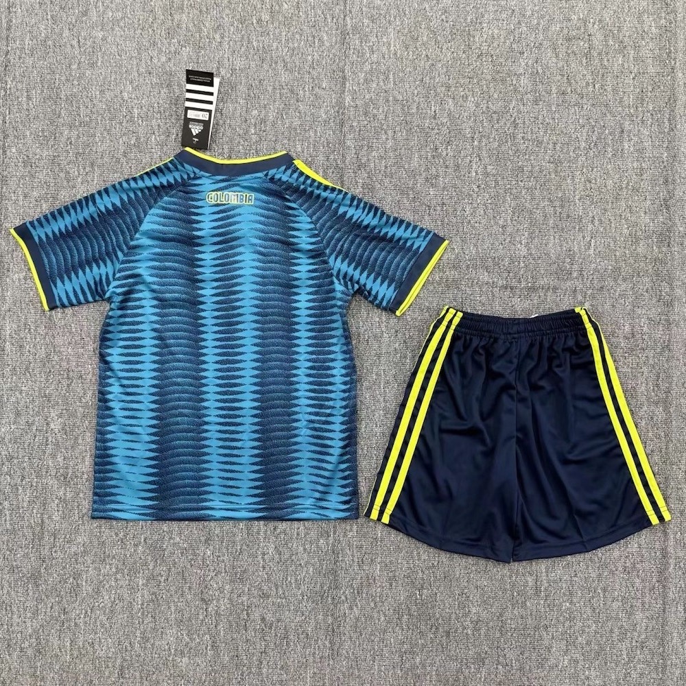2026 World Cup Colombia Kid Football Kit Away