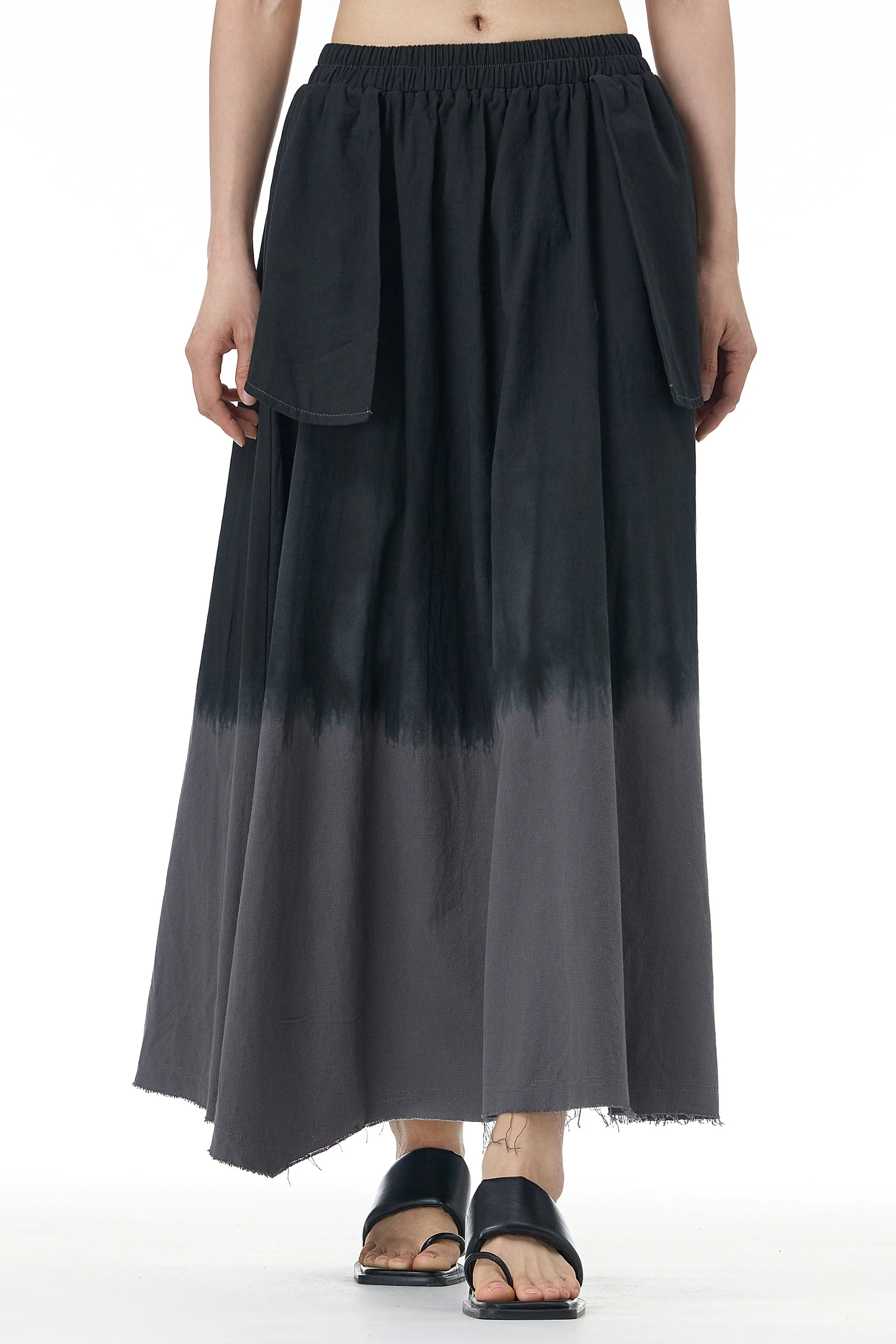 Shadow Drift Tie-Dye Skirt