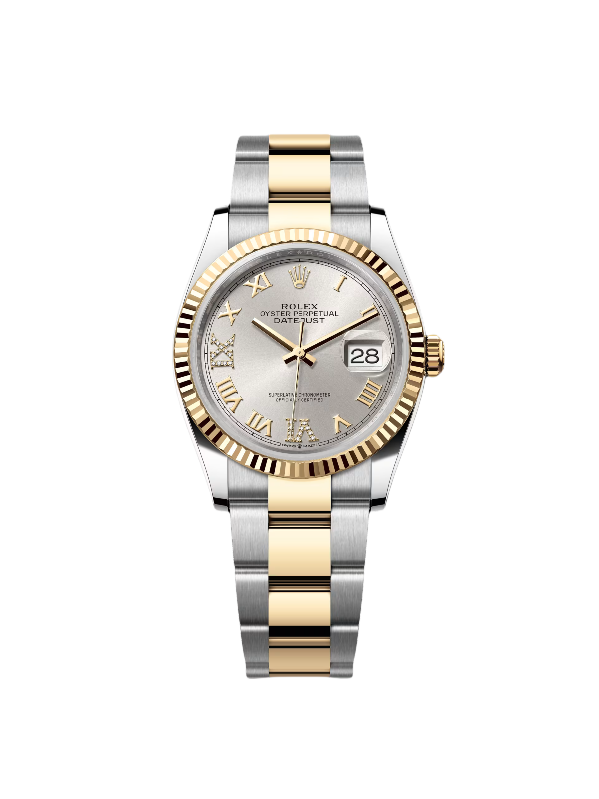 [2026 Mirror Grade]RLX  Datejust 36mm 126233 Silver Dial Jubilee Bracelet Watch