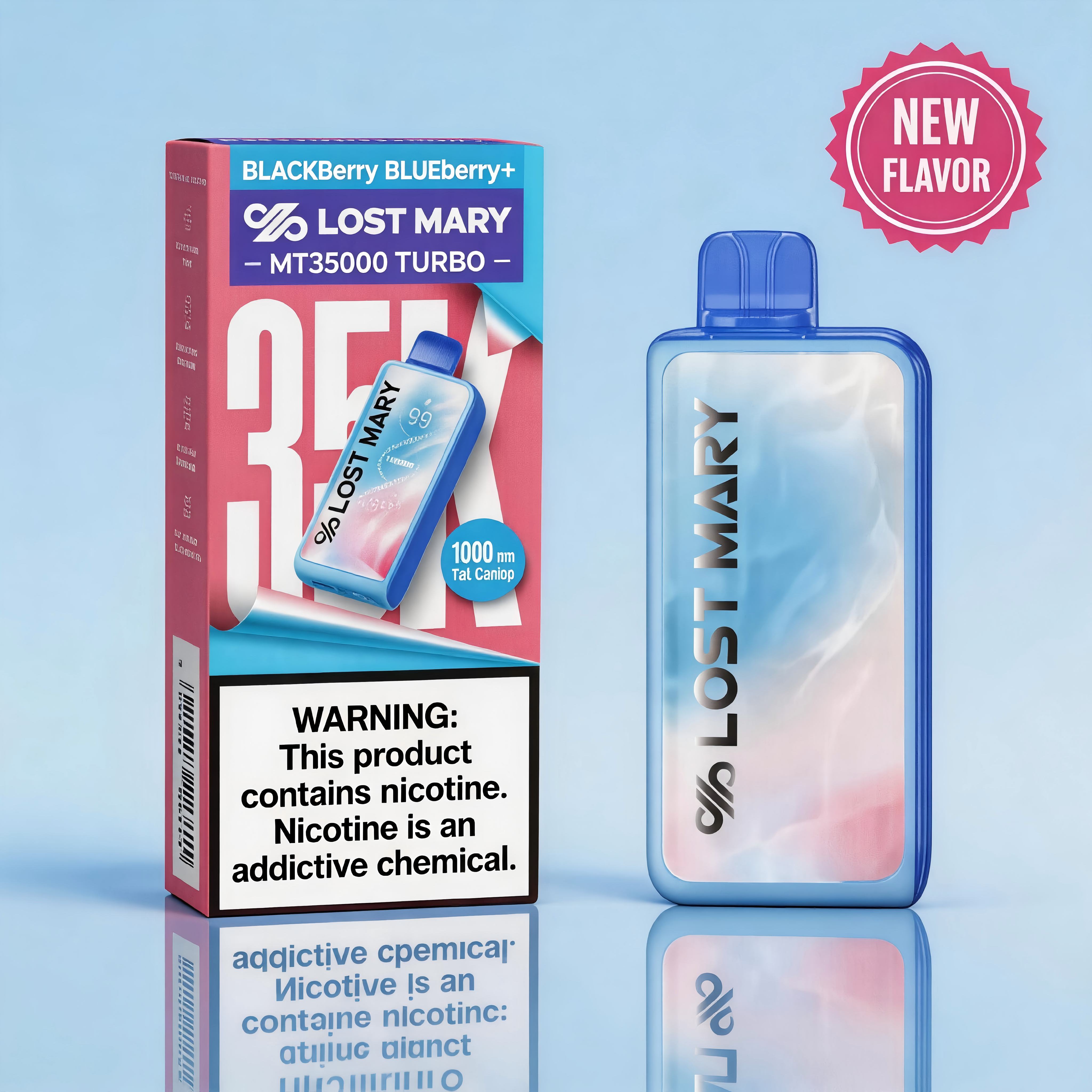 Blackberry Blueberry+ Lost Mary MT35K Turbo