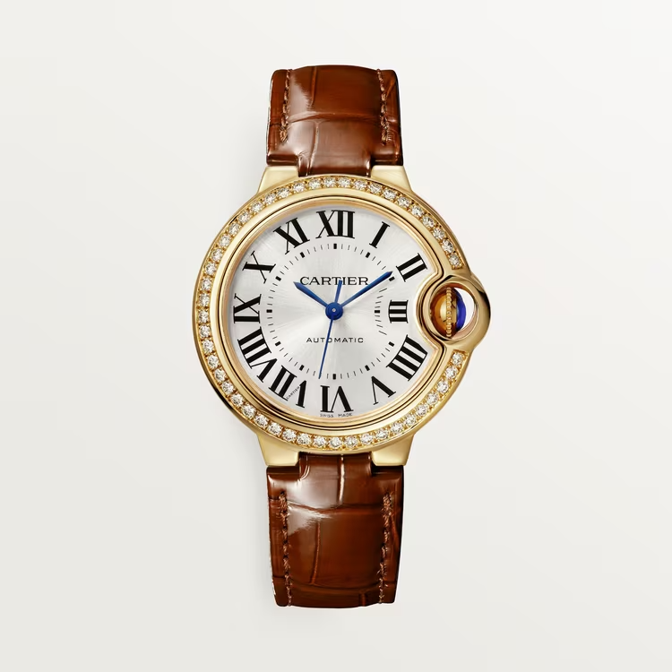 [2026 Mirror Grade]BALLON BLEU Diamond Yellow Gold 33mm