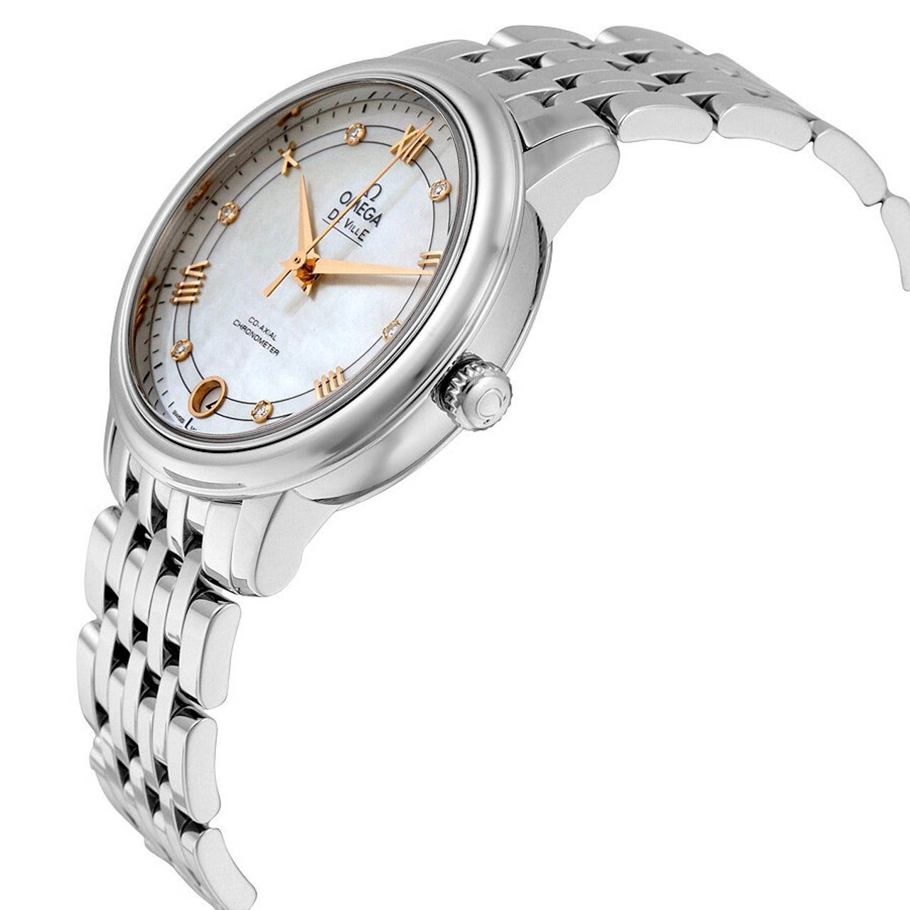 [2026 Mirror Grade]Omega De Ville Prestige Co-Axial Chronometer 33mm Ladies Watch-P17331412