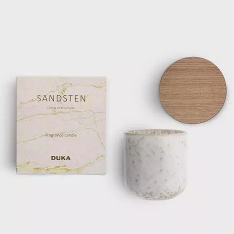 MARKA DUKA Świeca zapachowa sojowa Citrus and Juniper DUKA SANDSTEN 280 g