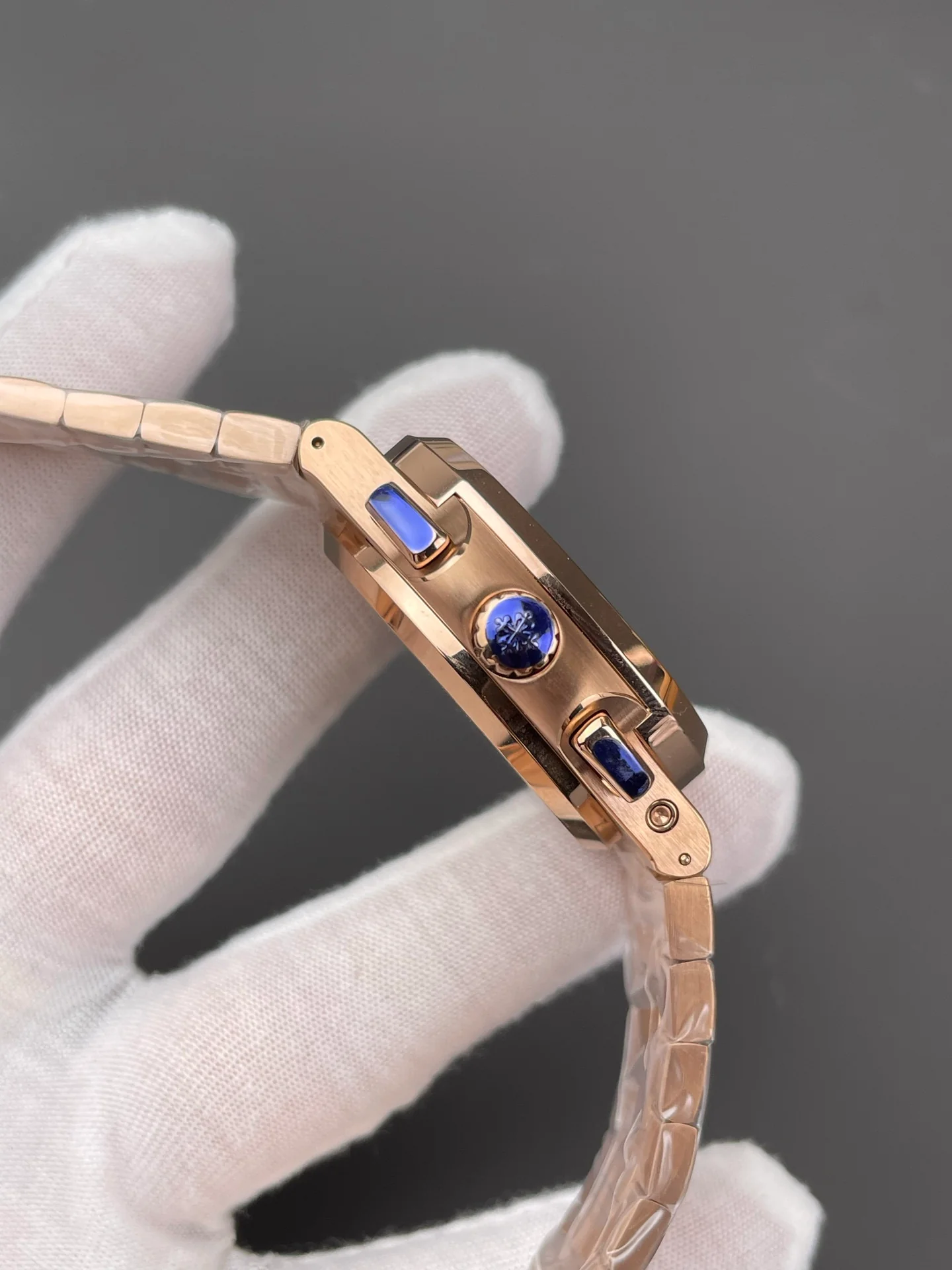 Patek Nautilus 5990 Rose Gold Blue Dial
