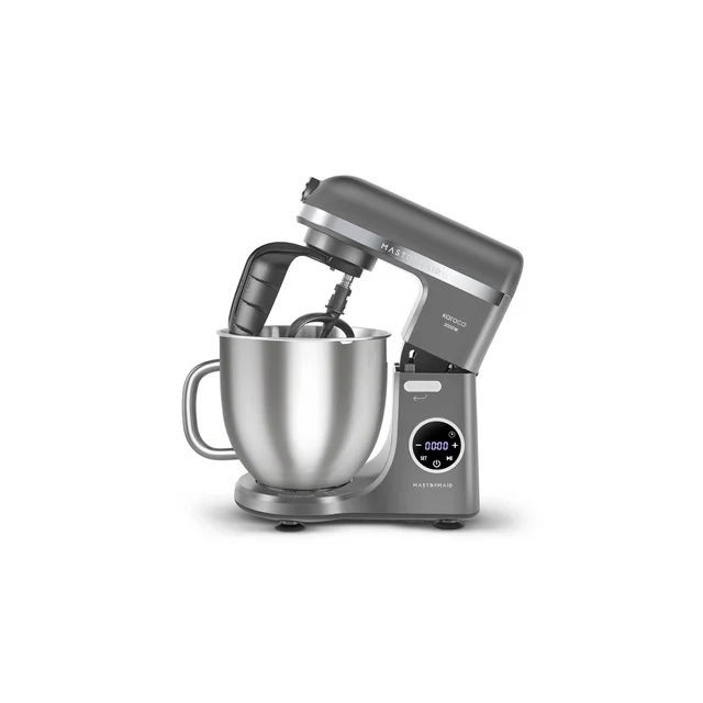 Karaca Mastermaid Chef Ultra D2000W Robot Pâtissier avec Écran Digital Galaxy Grey 7L