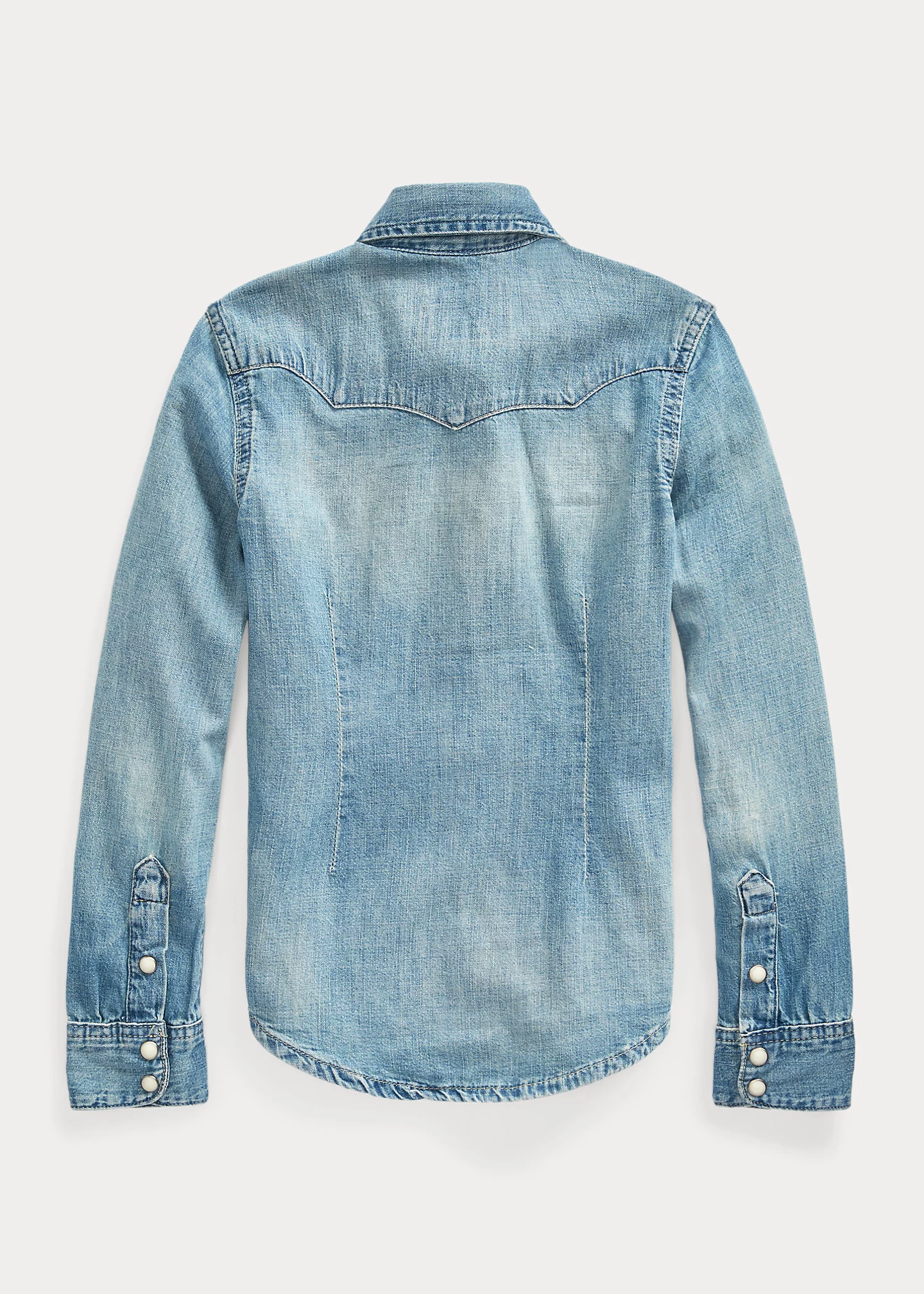 Cotton Denim Western Shirt