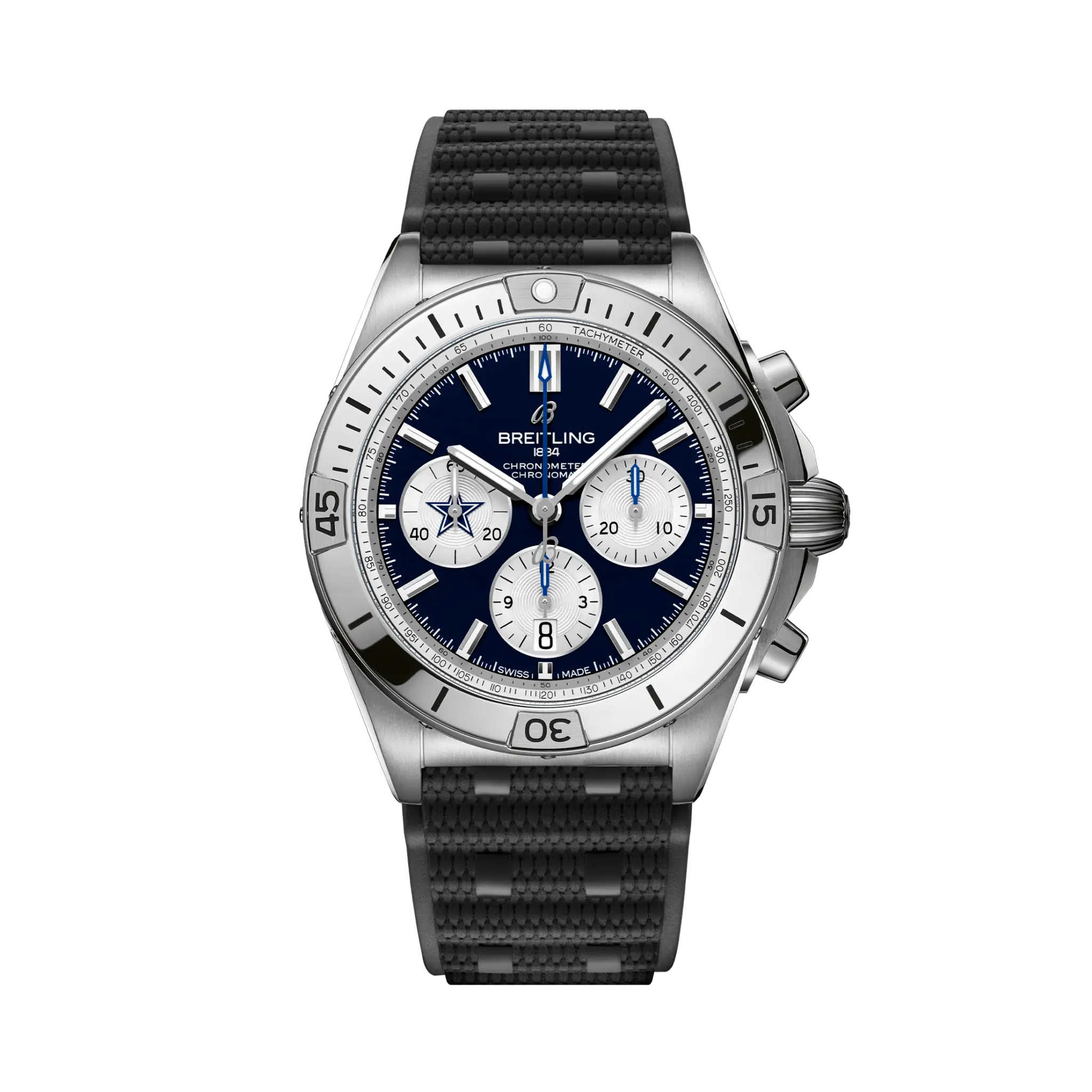 [2026 Mirror Grade]Breitling Chronomat B01 42 NFL Dallas Cowboys Edition AB01342B1C1S1