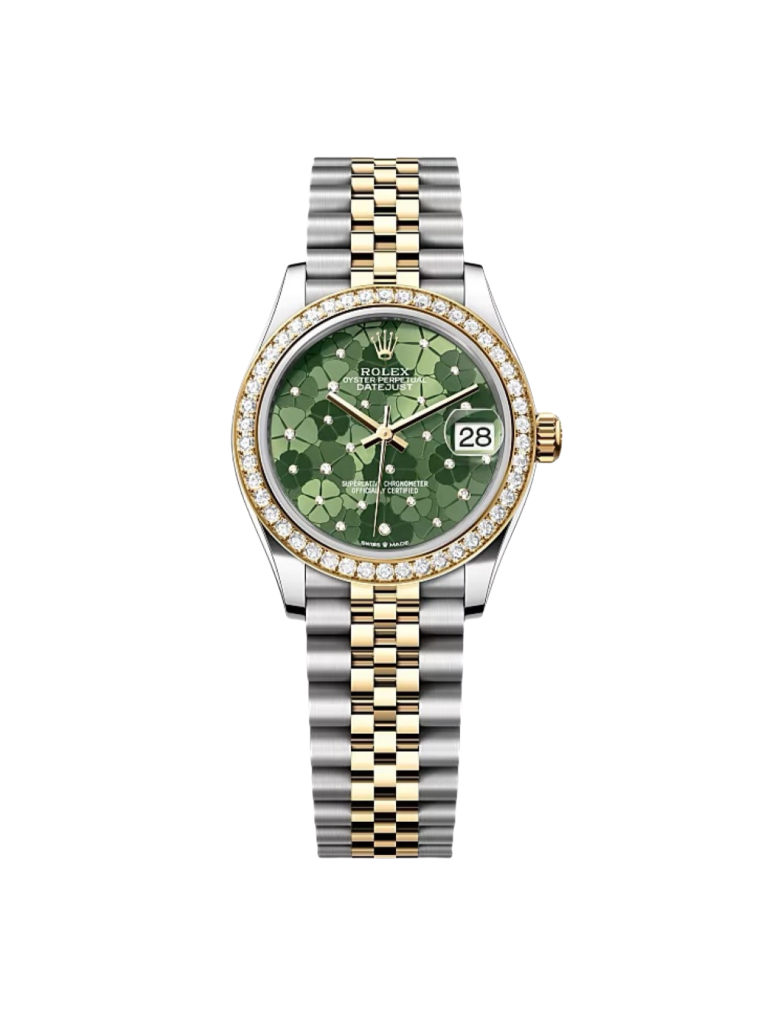 [2026 Mirror Grade]RLX Datejust m278383-0031/0032 31mm Green Floral Dial Oyster Bracelet