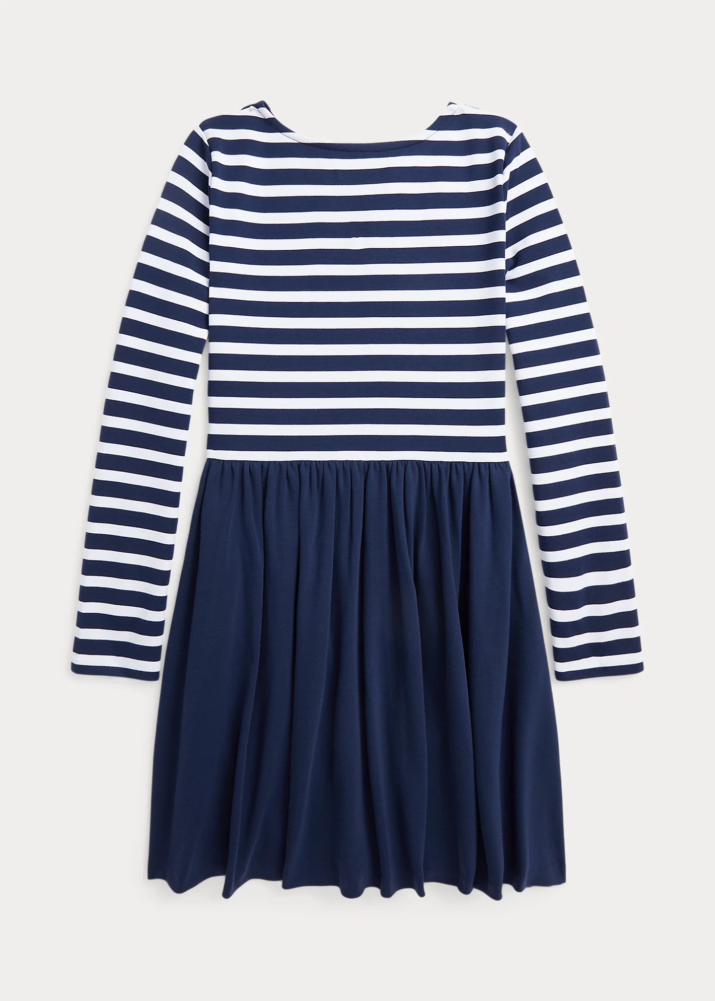 Striped Stretch Ponte Dress
