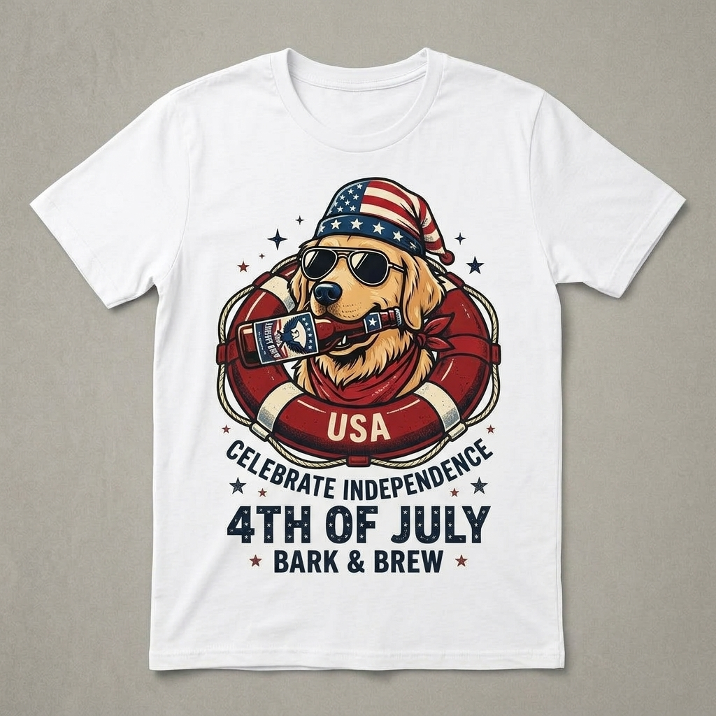 Unisex Loose Fit T-Shirt 100% Cotton Soft Comfortable Summer Casual Printed Top Sausage dog
