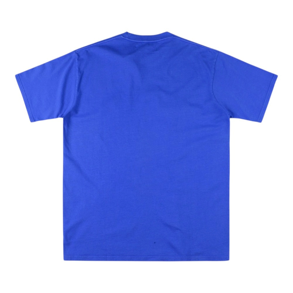 Sp5der Blue Red & Yellow Web Graphic T-Shirt