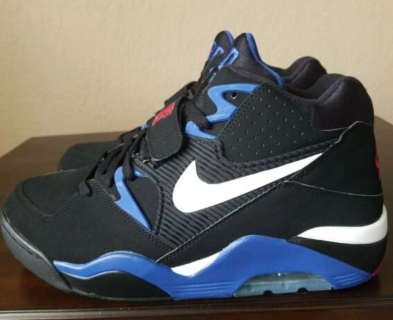 Nike Air Force 180 Black Blue Red