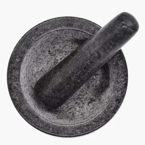 MARKA DUKA Moździerz kuchenny DUKA GRANIT 12x6 cm grafitowy granit