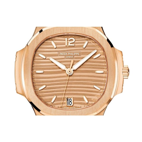 [2026 Mirror Grade]Patek Philippe Nautilus Rose Gold 7118-1R-010 with Golden Brown Opaline dial