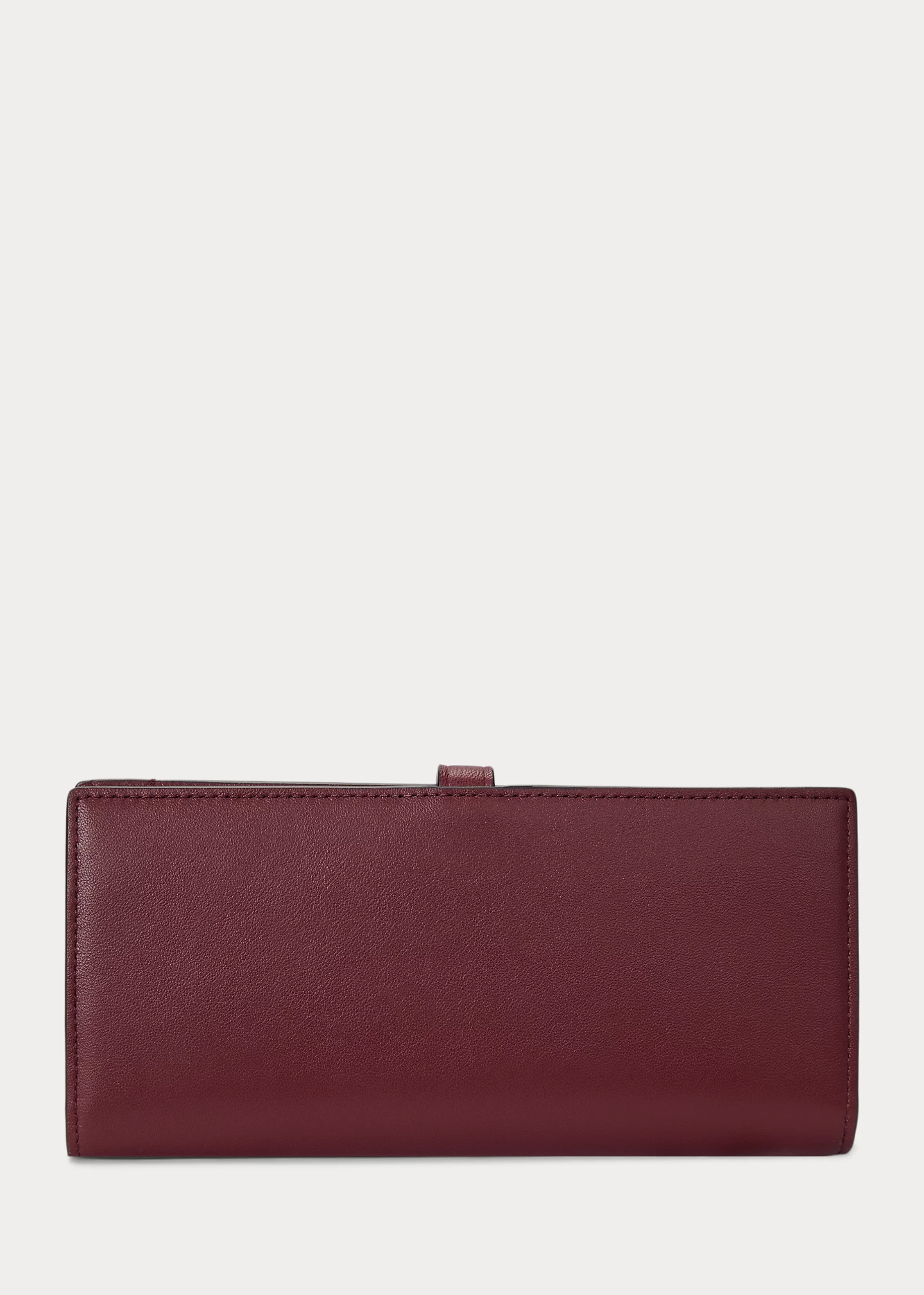 Polo Bear Leather Snap Wallet