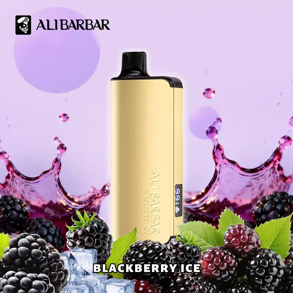 ALIBARBAR INGOT 9000 Puffs – Grape ice