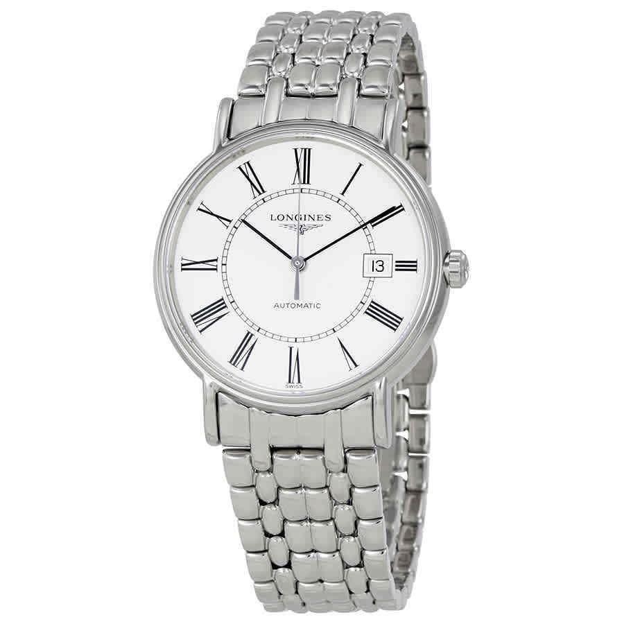 [2026 Mirror Grade]Longines Men's L49214116 Presence Stainless Steel Watch