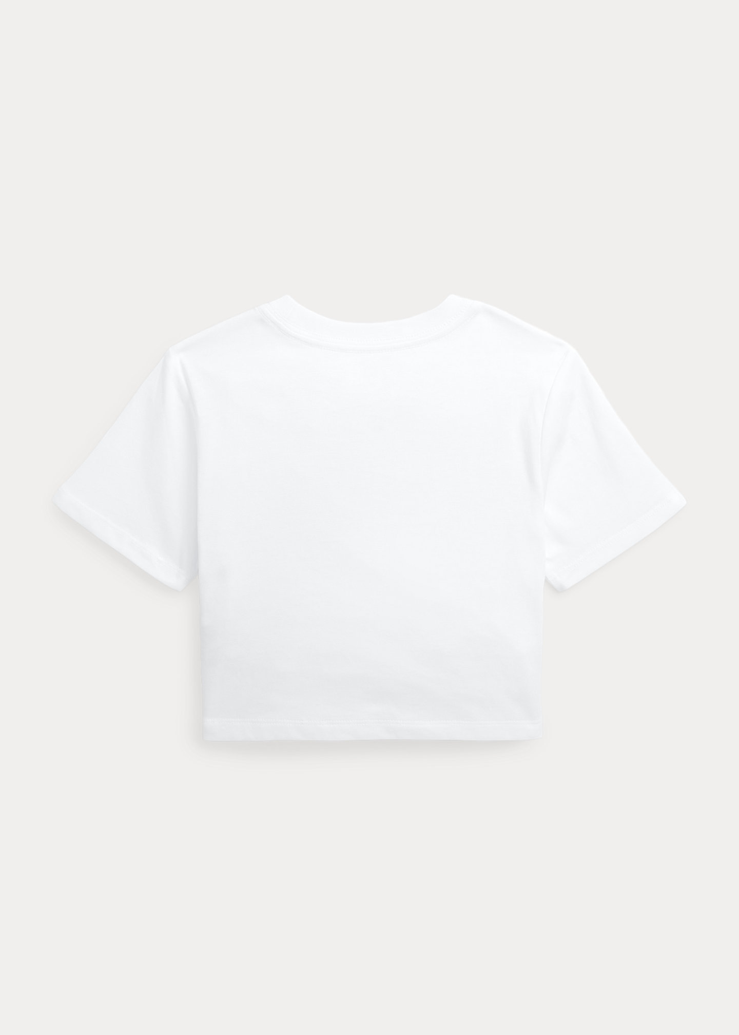 Madras-Logo Cotton Jersey Boxy Tee