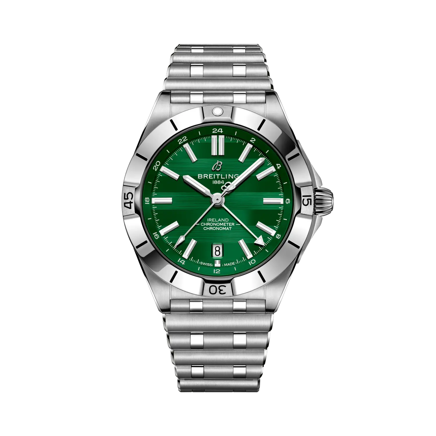 [2026 Mirror Grade]Breitling Chronomat Automatic GMT 40 Six Nations Ireland A323987B1L1A1