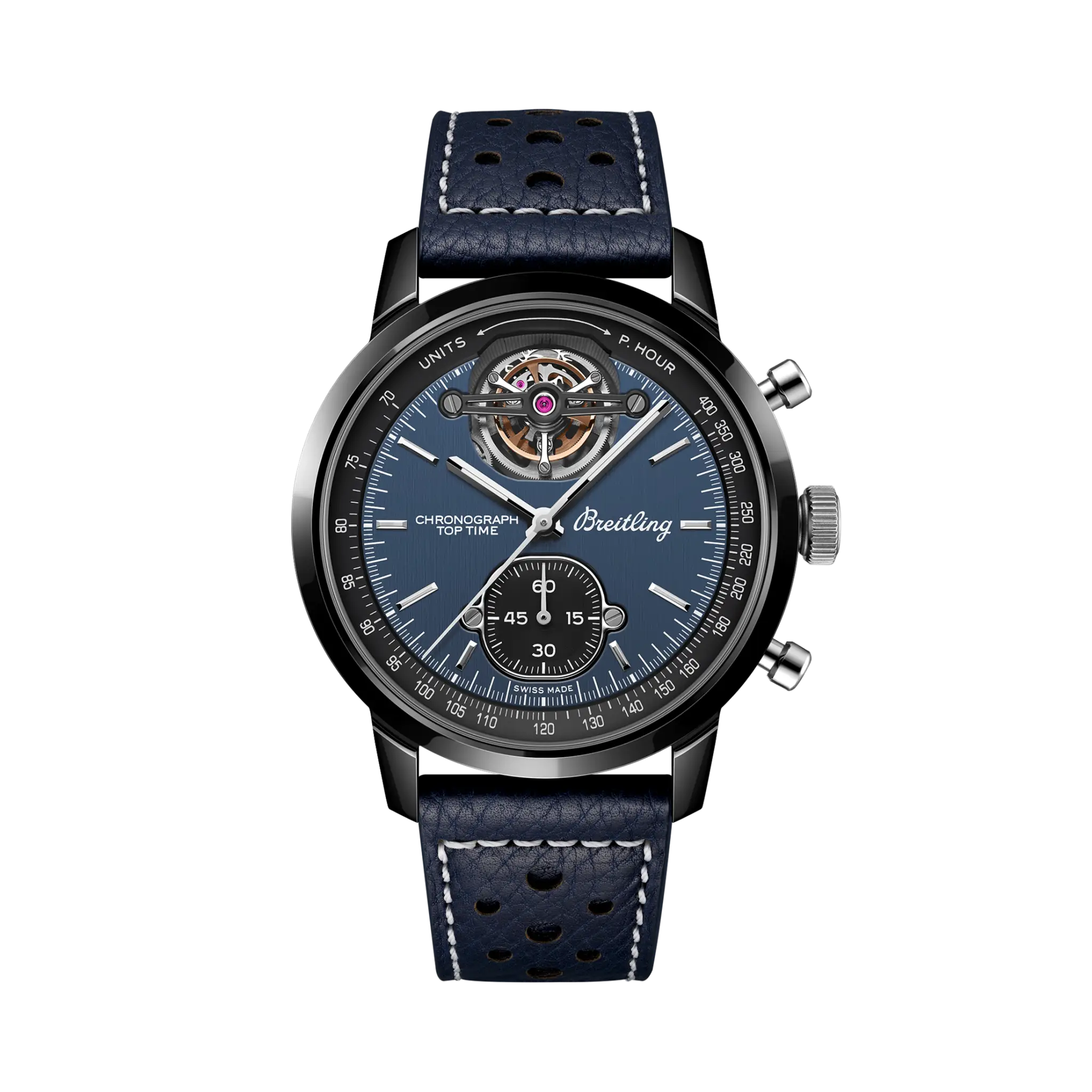 [2026 Mirror Grade]Breitling Top Time B21 Shelby Cobra Tourbillon 44mm SB21251A1C1X1
