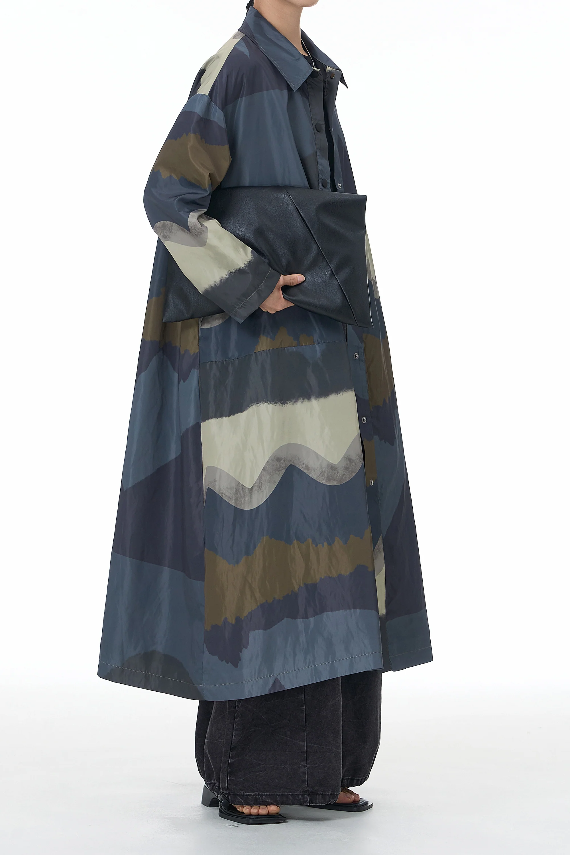 Olive Oasis Trench Coat