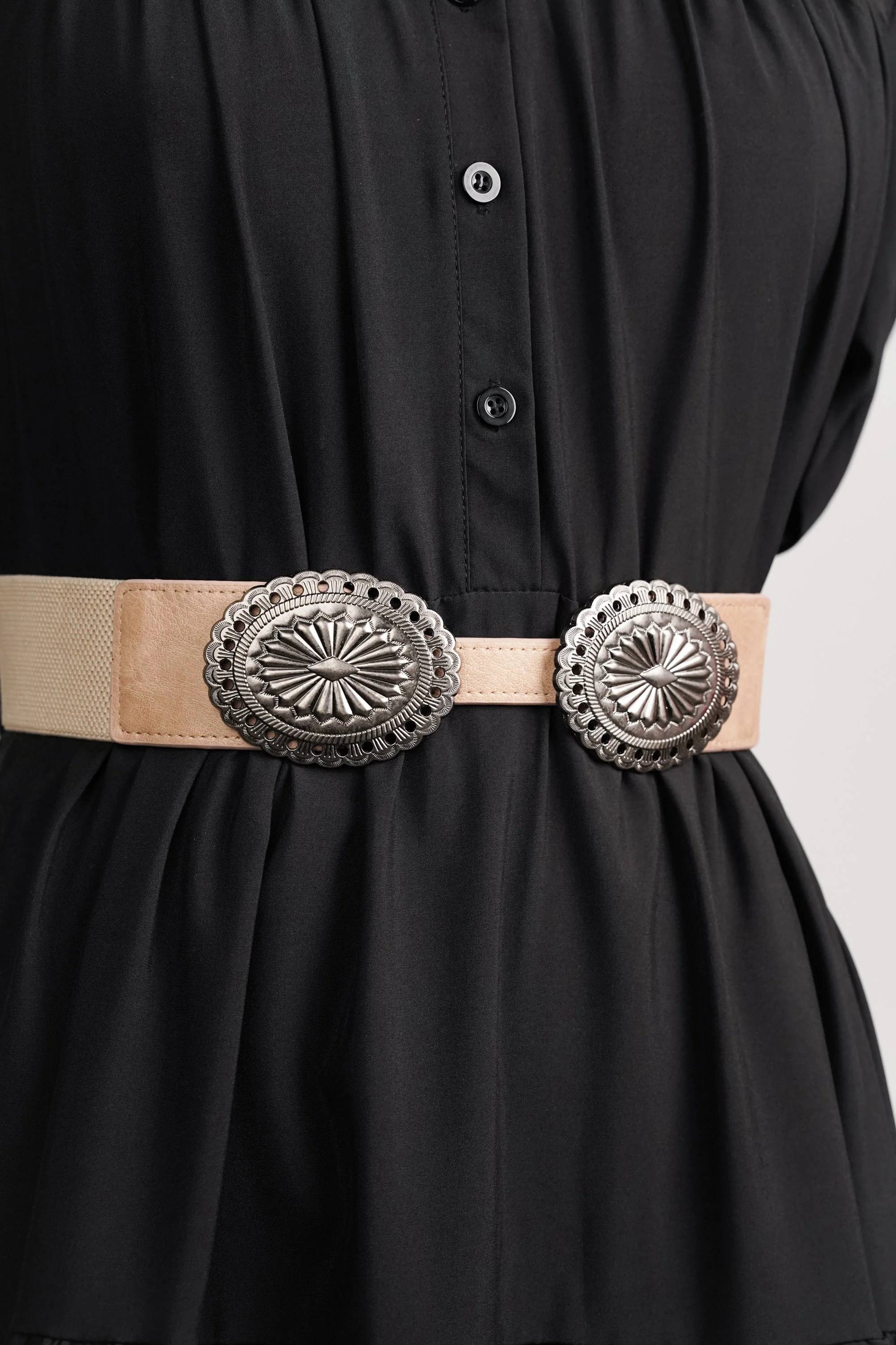 Oxidised Buckle Belt