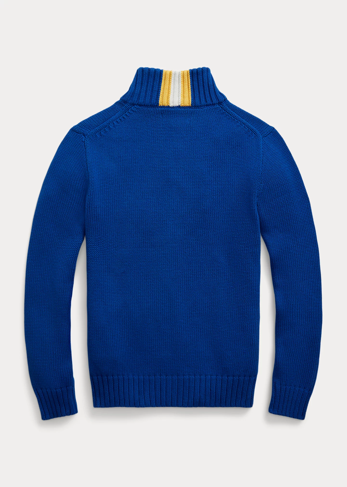 Cotton Full-Zip Sweater