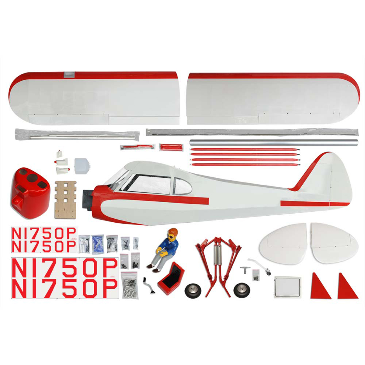 Super Cub PA-18 30cc Gas EP ARF 107