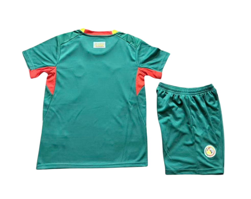 Senegal Soccer Jersey Away Kids Kit Jersey+Shorts World Cup 2026