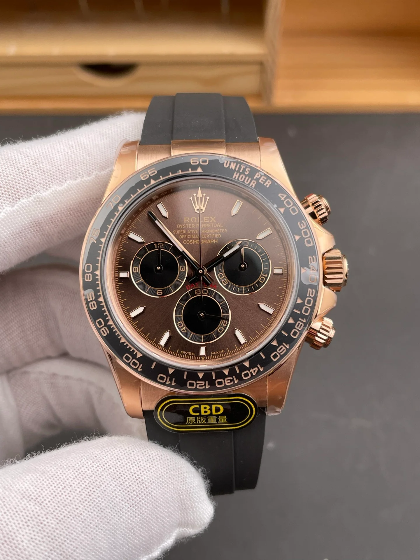 New Chocolate Rose Gold Daytona