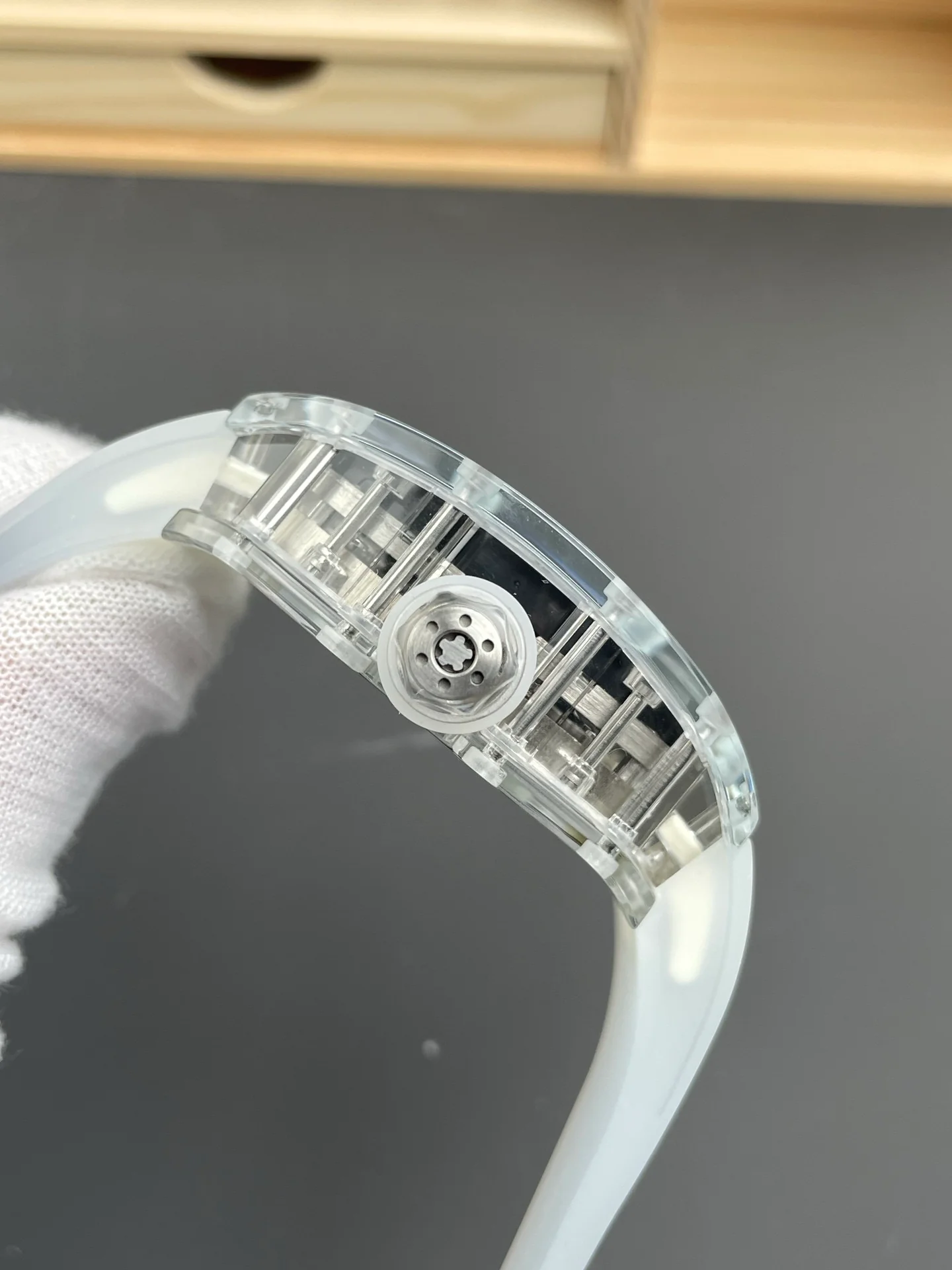 RM53-02 Transparent Sapphire Case