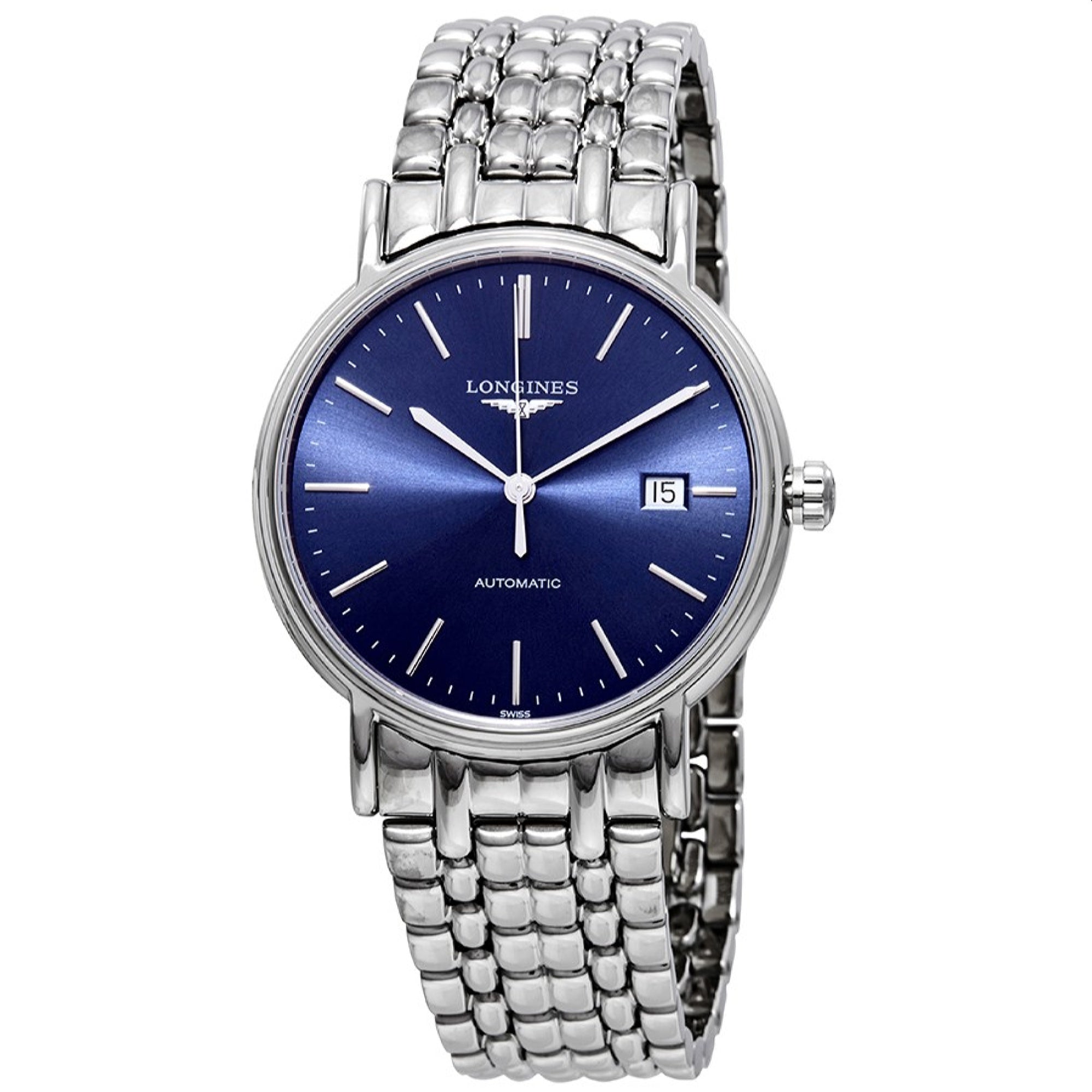 [2026 Mirror Grade]Longines Men's L4.921.4.92.6 Presence Stainless Steel Watch