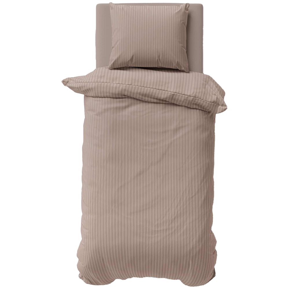 PURE COLLECTIONPościel z adamaszku 140 x 200 cm Pure Collection, taupe